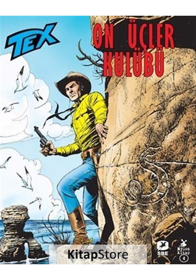 Tex No 706 - On Üçler Kulübü - Mauro Boselli - Mylos Kitap