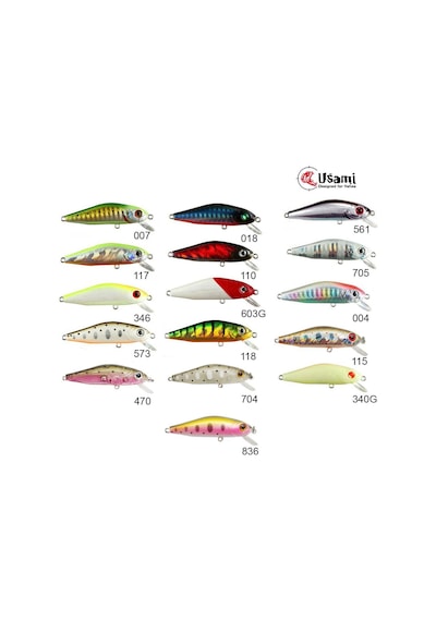 Usami Minn Shad 58F-Sr 4.6 G Maket Balık (2519151)