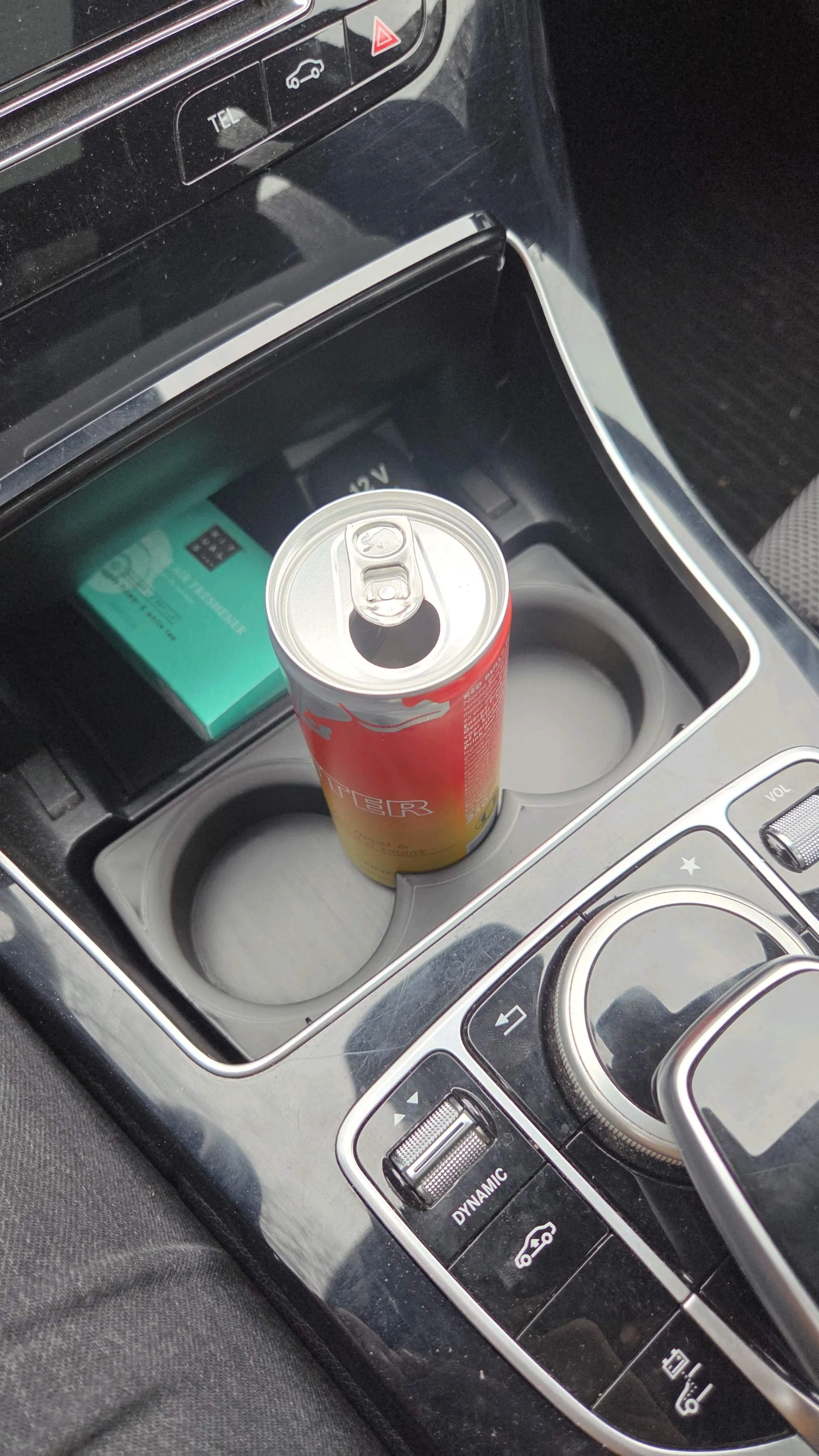 Mercedes C Serisi W205 S205 Bardaklık Orta Konsol İçecek Tutucu Cup Holder Organizer Siyah