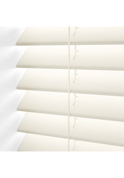 Ahşap Jaluzi Stor Perde Polywood 50 Mm Bej