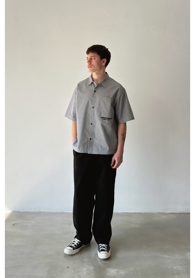 Flaw Basic Baggy Pantolon-29078 Siyah