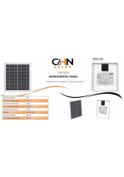 Chn7w -12vgüneş Paneli