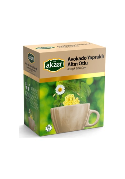 Avokado Yapraklı Altınotlu Karışık Bitki Çayı 60 Lı