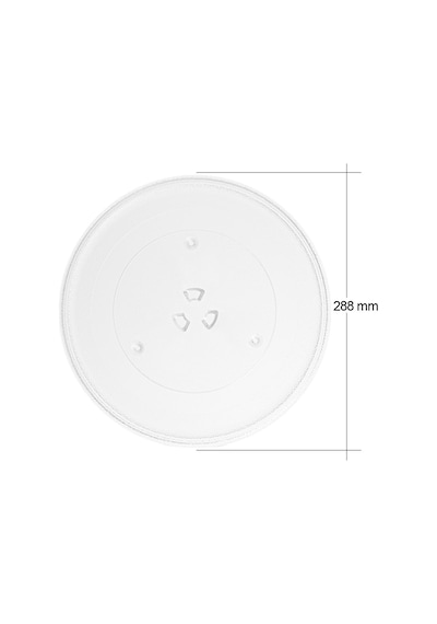 Mikrodalga Fırın Cam Tepsi, Samsung Ms23f300eek Solo İle Uyumlu