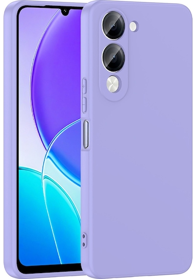 Thegencoo Vivo Y04 Kılıf Zore Mara Lansman Kapak - Lila