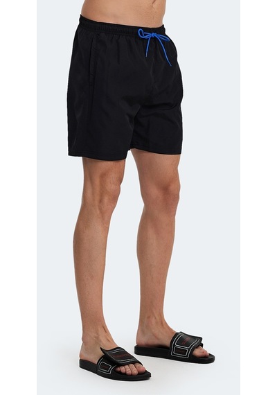 Slazenger RENO Erkek Cepli Deniz Şortu Siyah Mayo