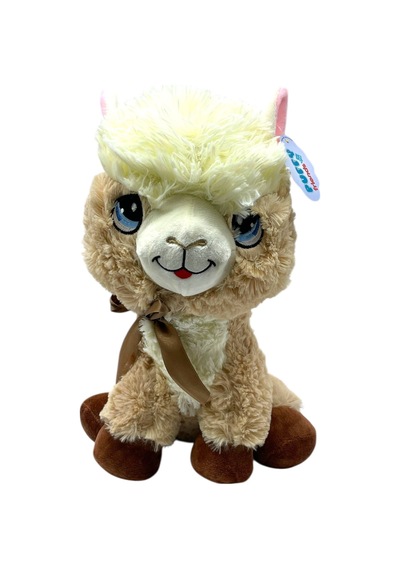 35 Cm Oyuncak Peluş Lama Bej