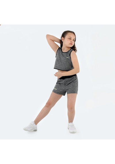 Slazenger DESTA IN Kız Çocuk Alt Üst Takım Koyu Gri