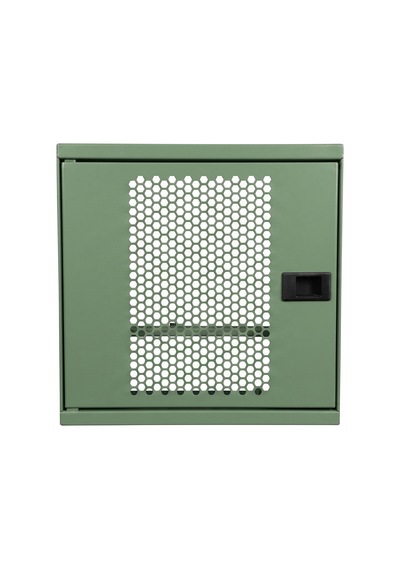 Alfafonet Wifi Box 280 Duvar Tipi Modem Ve Wifi Kutusu 280x120x280 Mm Yeşil Perfore Metal Kapak Montajlı