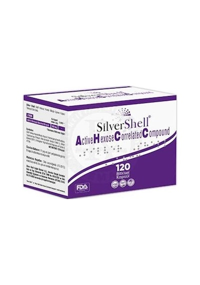 Silver Shell Ahcc 500 Mg 120 Vegan Kapsül