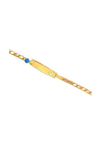 Cigold Taşlı Çocuk Bileklik 14 Ayar Altın 1.83 Gr Oa-c11303029265 Renkli Çok Renkli