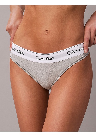 Calvin Klein Kadın Marka Logolu Günlük Kullanıma Uygun Gri Külot Lv00qf8524 P7a