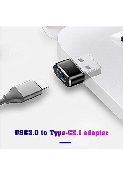 Ayrex 4429 Usb 3.0 To Type C 3.1 Şarj Data Çevirici Dönüştürücü Adaptör