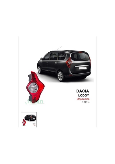 Dacia Lodgy Sol 2012 Stop
