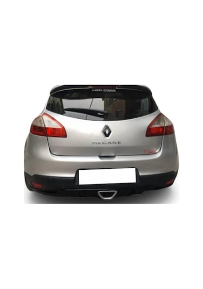Renault Megane 3 Rs Egzoz Görünümlü Difüzör 4 Kapı Plastik Boyasız