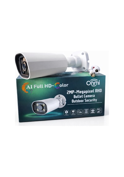 Ax-bw125s 2mp 2.8mm Full Color Mikrofonlu Bullet Ahd Metal Kasa Kamera