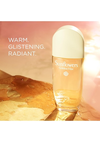 Elizabeth Arden Sunflowers Golden Vibe Edt 100ml Amber