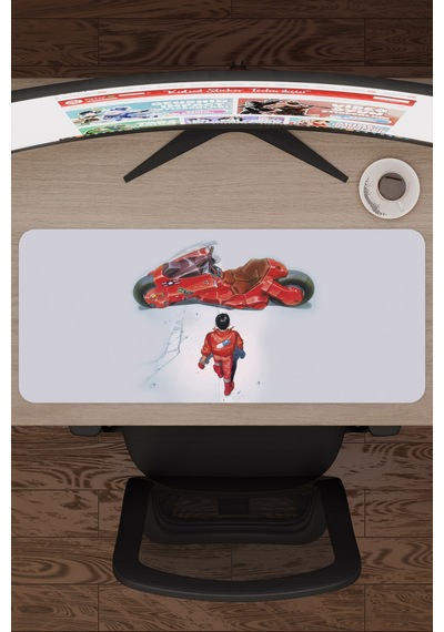 Akira Anime V1 - 70x30 Xl Gaming Kauçuk Kaymaz Taban Mouse Pad Fare Altlığı
