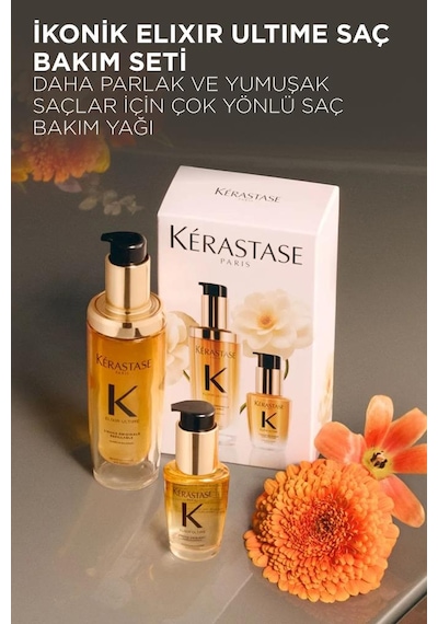 Kerastase Elixir Ultime Ikonik Saç Bakım Yağı Duo Set 75+30 Ml