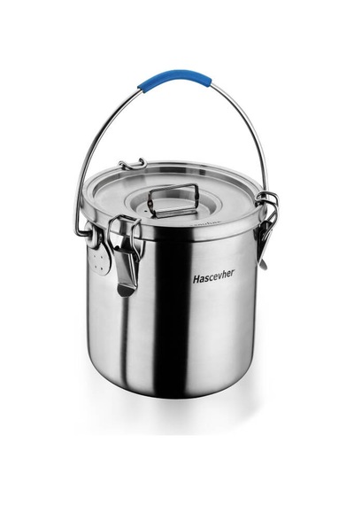 Hascevher Horeca 24 Cm Taşıma Kabı Tabansız Çelik