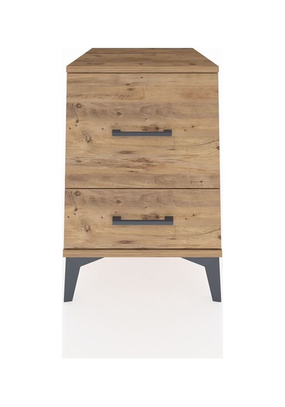 Kronos Komodin 2 Çekmeceli 44x59x64 Çam-çam Atlas Çam