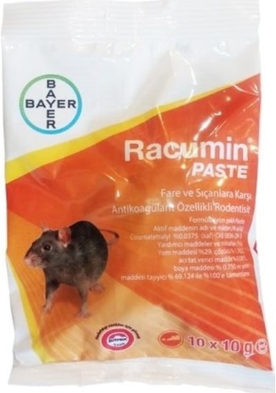 Bayer Racumin Paste Fare Zehiri 100 G