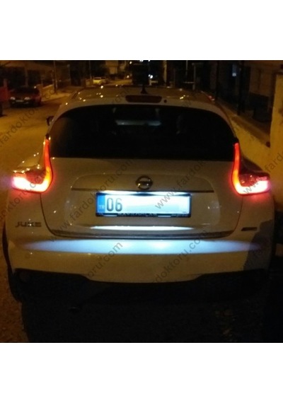Fardoktoru Nıssan Juke Led Plaka Ampulü Beyaz T10