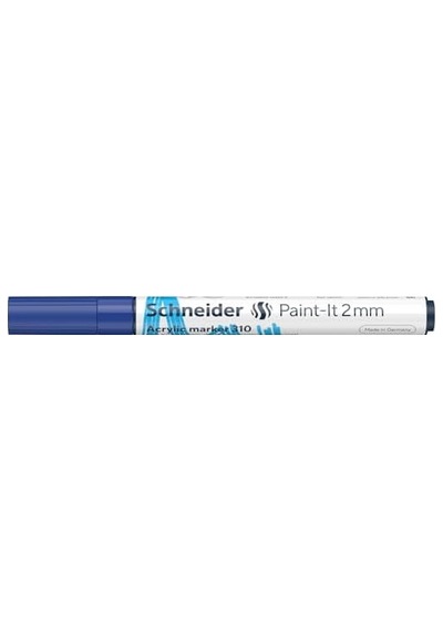 310 Akrilik Marker 2mm Mavi- 120103