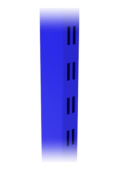 1 Adet Depo Rafı Hafif Rack Ayak Mavi-60x250 Cm-1.50 Mm Mavi