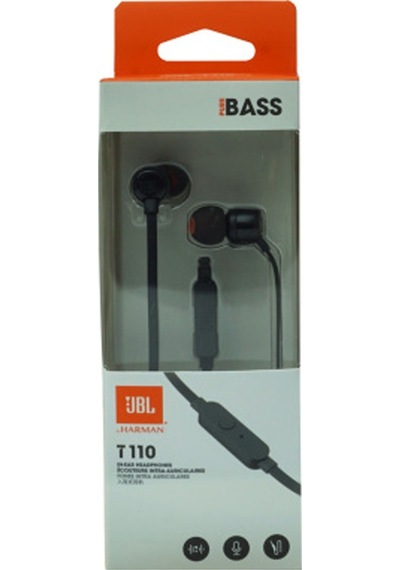 JBL T110 Kablolu Kulak İçi Bas Spor HIFI Kulaklık