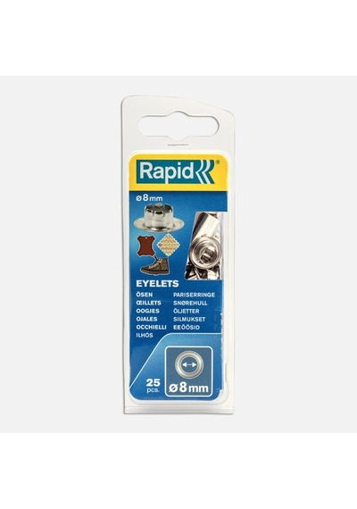 Rapid Kuşgözü Delik Halka 8 Mm 25 Adet Diğer