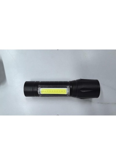Wellhise 511 Led El Feneri Şarj Edilebilir Type-c Mini El Feneri Ultra Parlak Taşınabilir Küçük Lamba Yüksek Güçlü Siyah