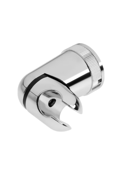 L Tip Duş Askı Aparatı Hareketli Mafsalı Banyo Duşakabin Duş Başlığı Asma Aparatı Gri Metal Diğer