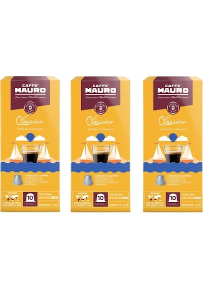 Caffe Mauro Classico Nespresso Kapsül Kahve 30 Kapsul Kapsül Kahve