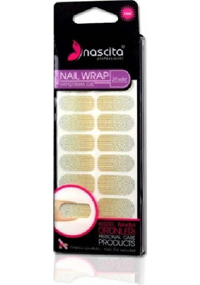 Nascita 20'li Altın Nokta Desenli Yapiştirma Oje - 04