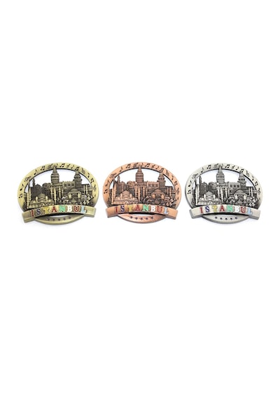 İstanbul Temalı Metal Magnet Alk3329