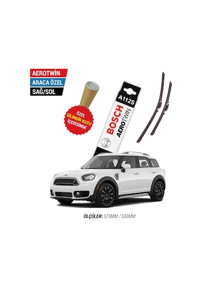 Bosch Aerotwin A112S Mini Countryman F60 Silecek (2018-2023)