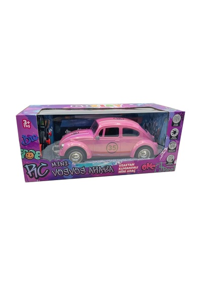 Rc Vosvos Uzaktan Kumandalı Araba Pembe