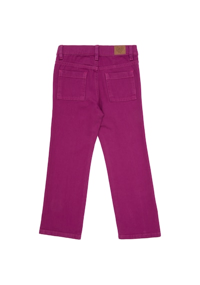 U.s. Polo Assn. Kız Çocuk Menekşe Pantolon Kanvas-chino 50314779-vr037 Menekse
