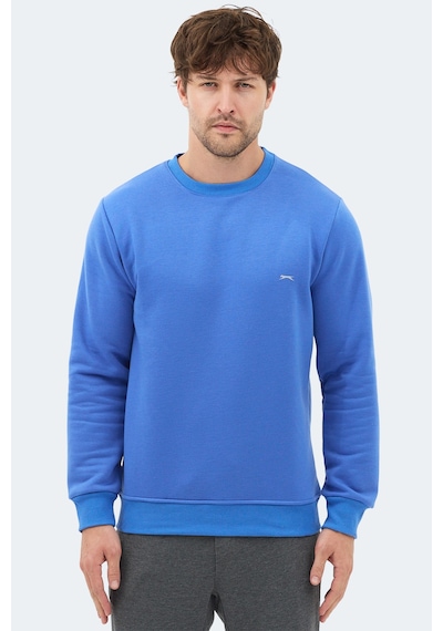 Slazenger Megar I Erkek Indigo Sweatshırt Indigo