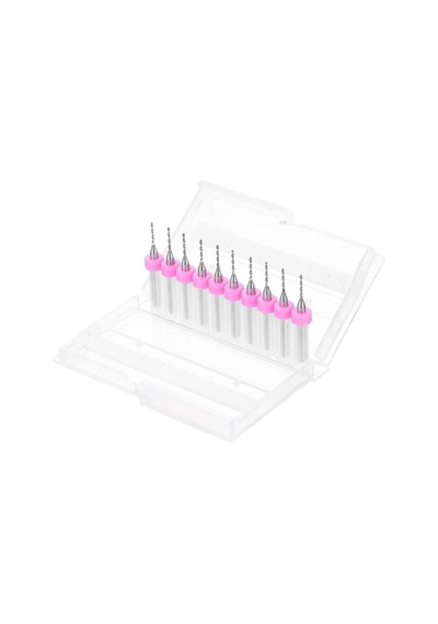 0.9mm Pcb Matkap Ucu Seti - 10 Adet Kutulu