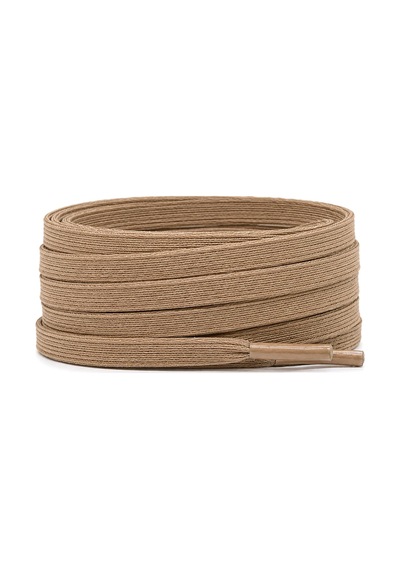 Hapshoe 90 Cm Elastik Lastikli 8 Mm Bej Ayakkabı Bağcığı
