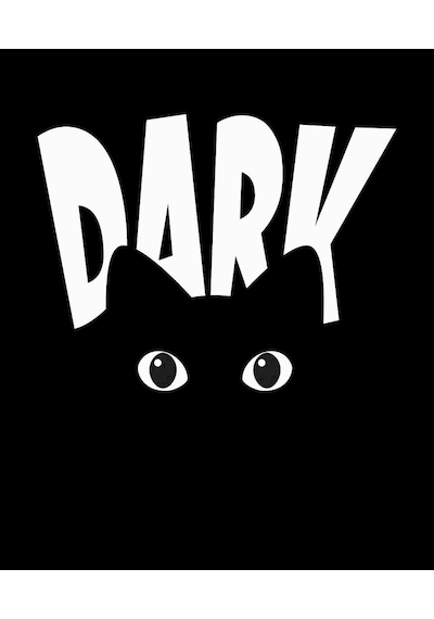 Siyah Kedi Ütü İle Uygulanabilen Dtf Tekstil Baskı