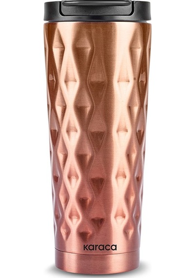 Karaca Diamond Copper Çelik Termos 350 ml