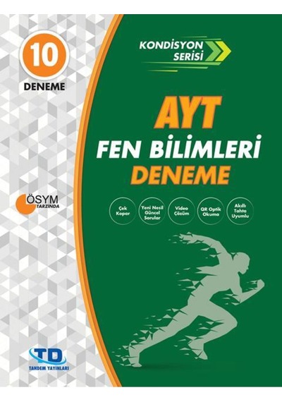 Ayt Fen Bilimleri Deneme Kondisyon Serisi 10'lu