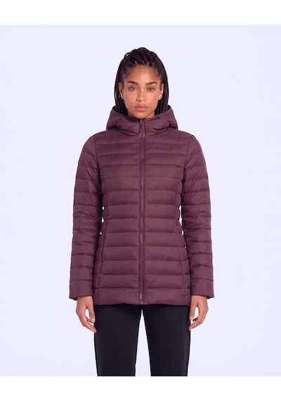 Kappa Logo Rijun Kadın Bordo Regular Mont