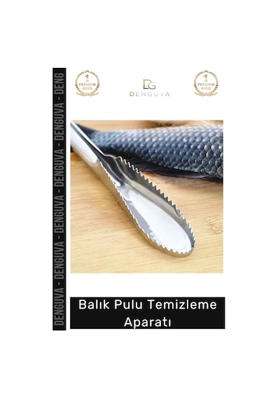 Balıktemizleyici Balık Temizliği Zahmetsiz Hijyenik Paslanmaz Ergonomik Pratik Balık Pulu Kazıyıcı Çok Renkli