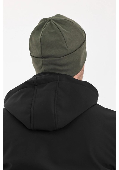 Erkek Termal %100 Pamuklu Soft Bere Hünkar Style Serisi 2 Farklı Görünüm Bir Arada - Standart / Haki Haki