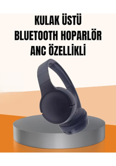 Ayarlanabilir Baş Bantlı Kablosuz Kulak Üstü Kulaklık -