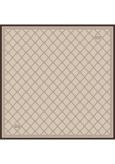 La Boutique 1854 Sura İpek - 04 - 90x90 Çok Renkli